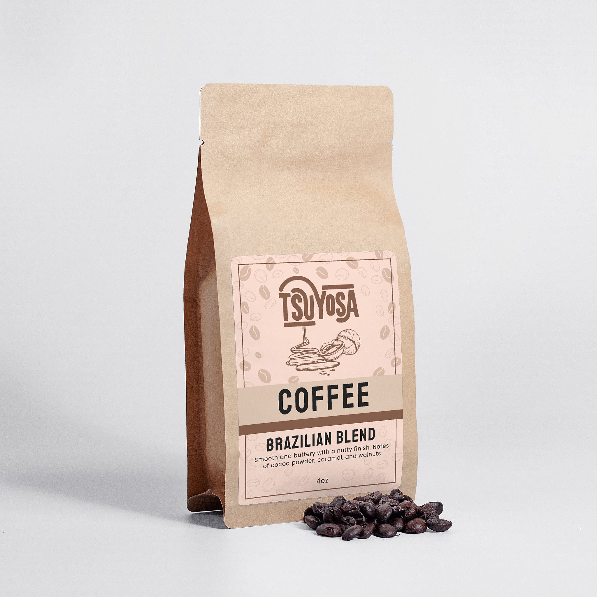 Tsuyosa Brazilian Blend Coffee 4oz