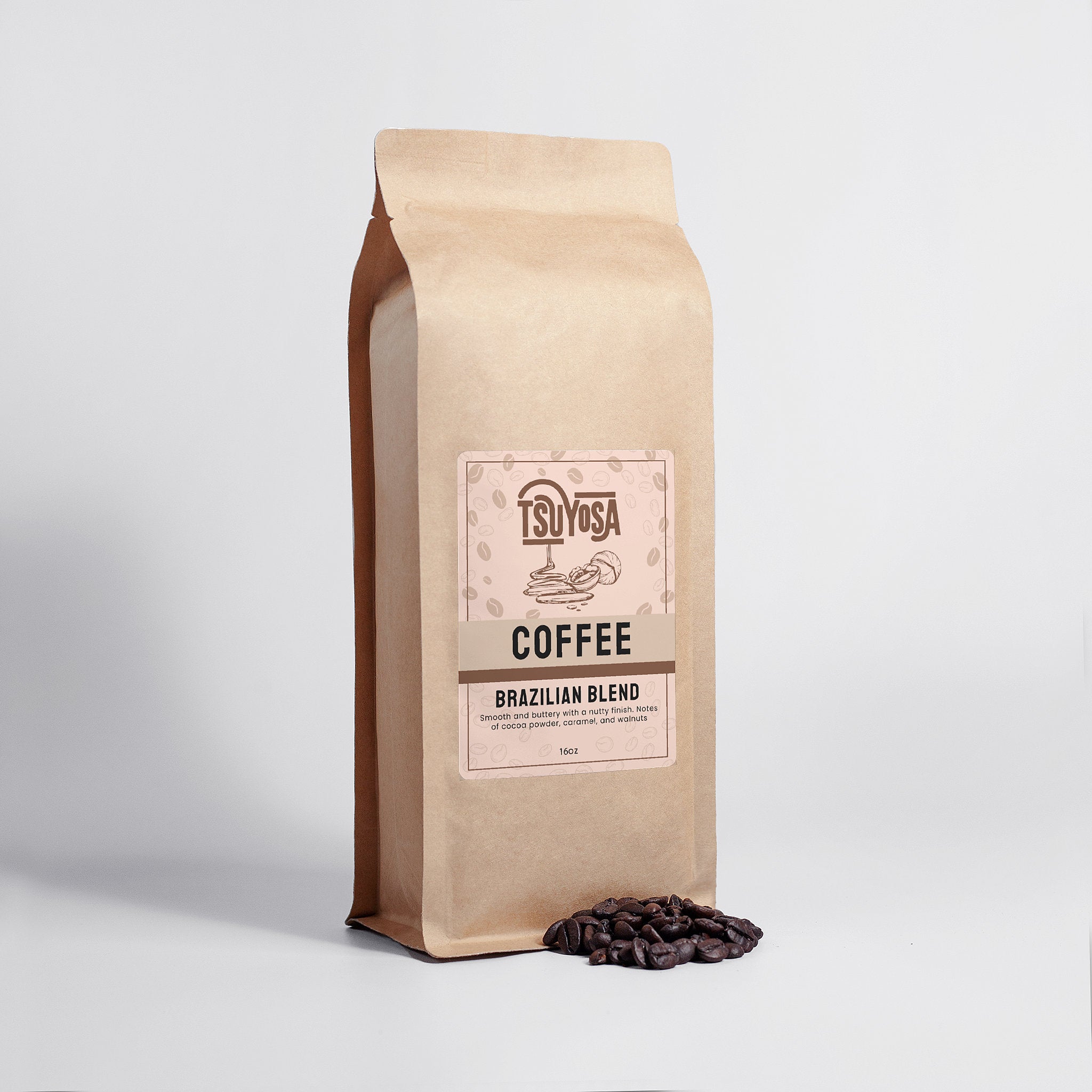 Tsuyosa Brazilian Blend Coffee 16oz