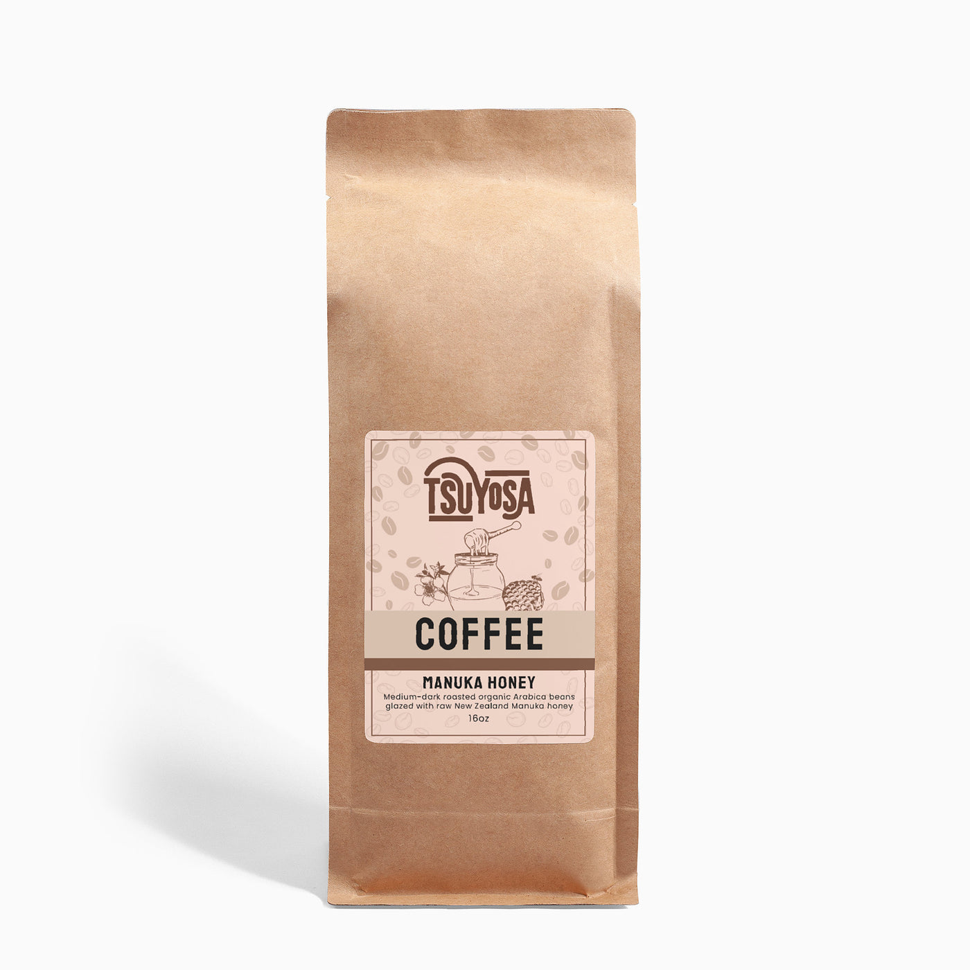 Tsuyosa Manuka Honey Coffee 16oz