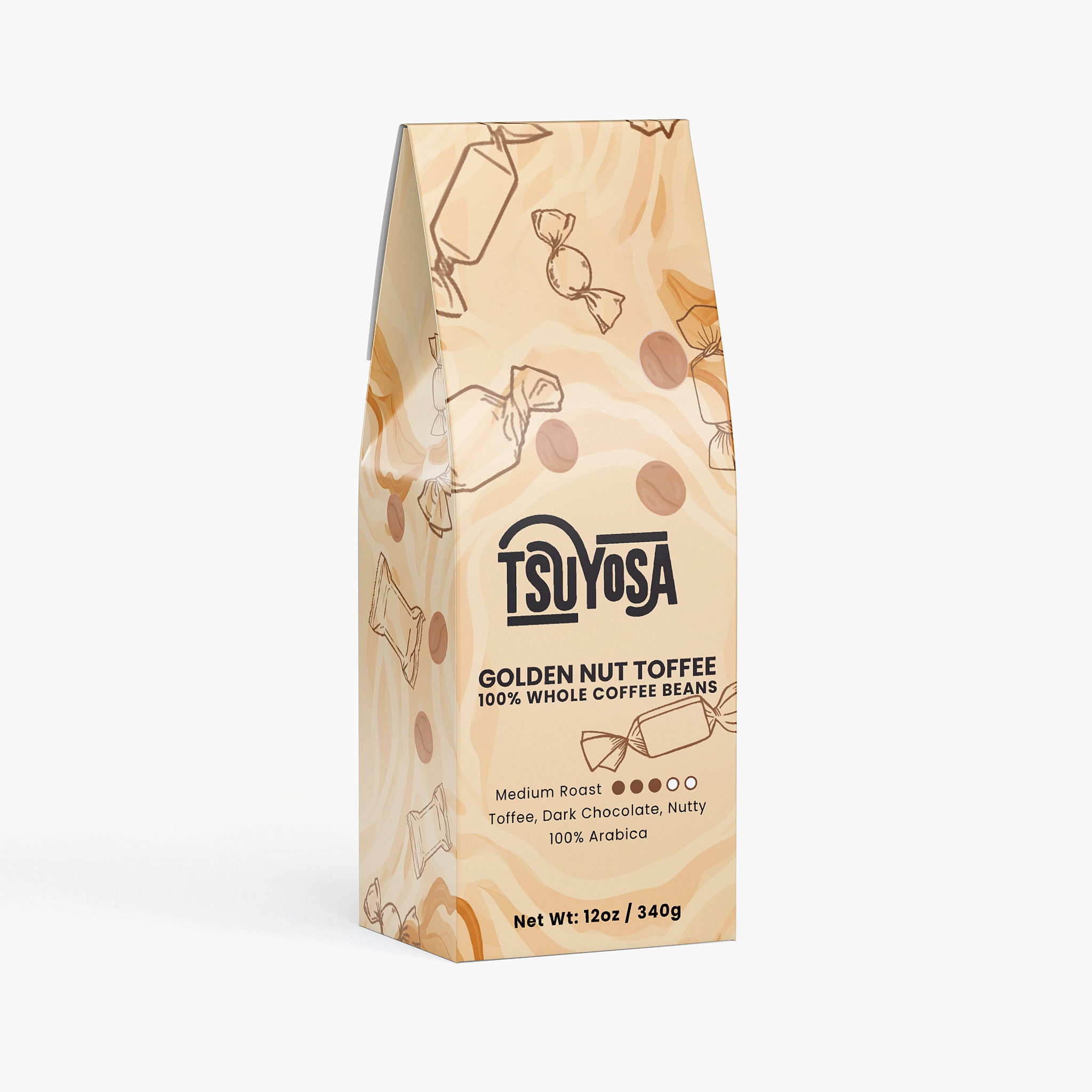 Golden Nut Toffee Coffee (Medium Roast)