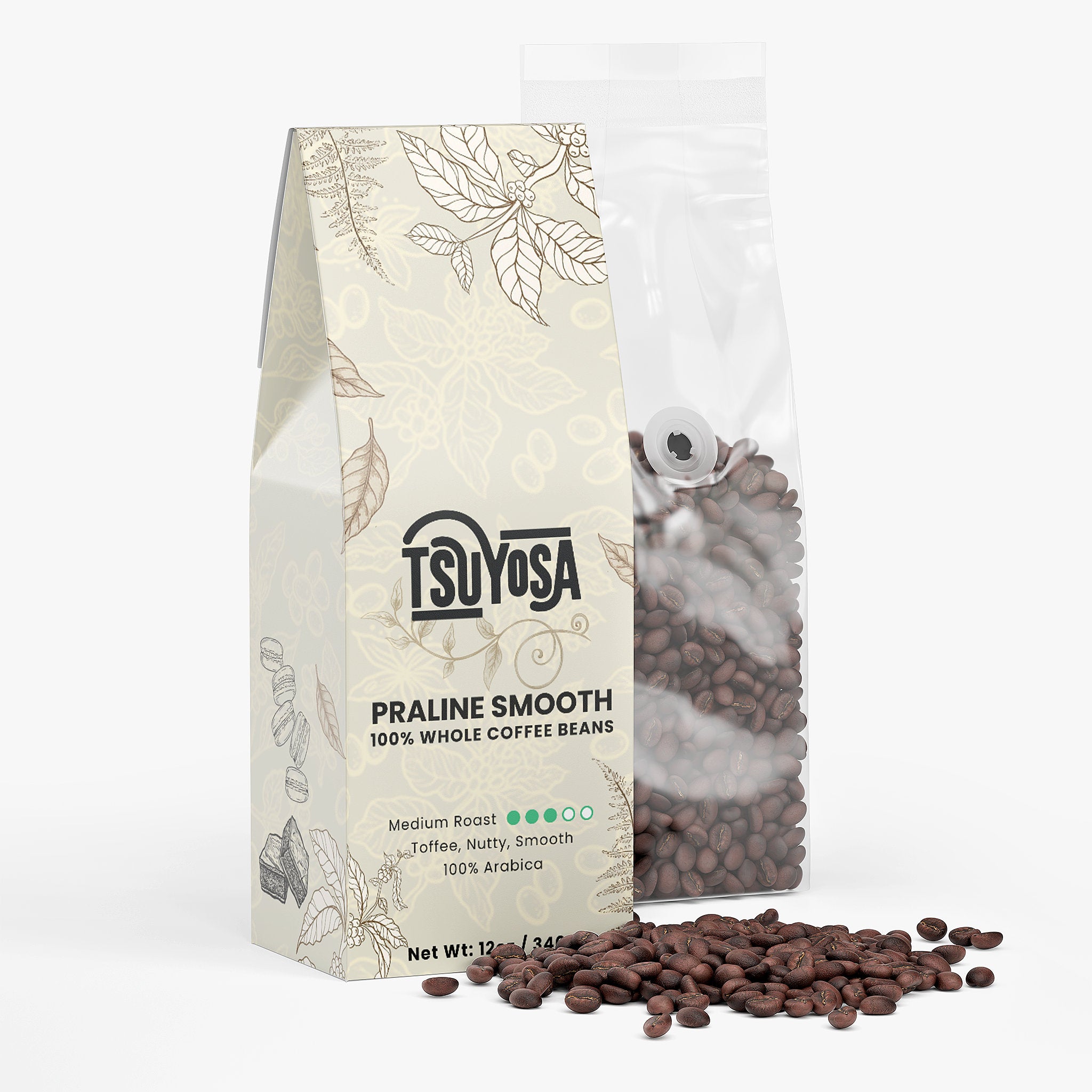 Praline Smooth Coffee (Medium Roast)