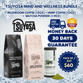 Tsuyosa Mind and Wellness Bundle (Vitality, Hemp Coffee & Matcha Powder) thumbnail 1